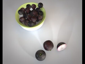 jabuticaba fruit 3D Model