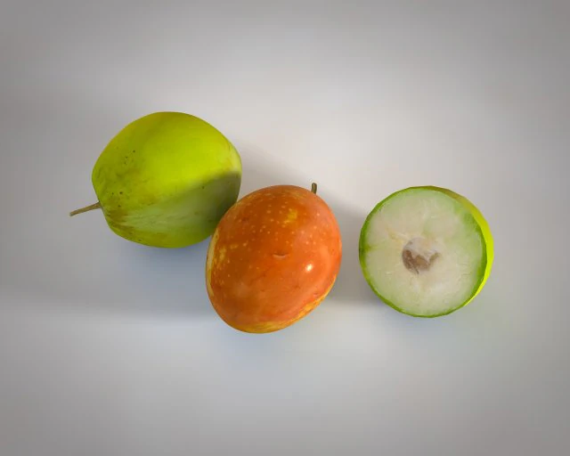 jujube 3D Model .c4d .max .obj .3ds .fbx .stl .blend 