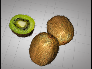 kiwi fruit 3D 모델