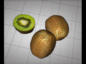 kiwi fruit 3D 모델