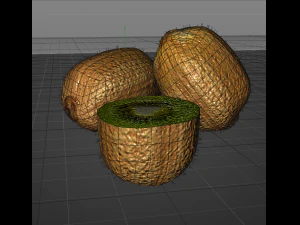 kiwi fruit 3D Model