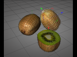 kiwi fruit 3D 모델