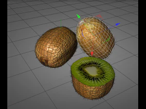 kiwi fruit 3D Model