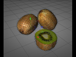 kiwi fruit 3D 모델