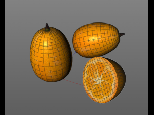 kumquat fruit 3D Model