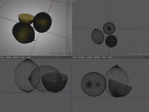 lemon yellow Model 3D