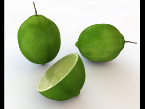 lemon lime green Modello 3D