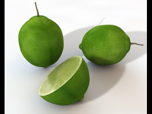 lemon lime green Modello 3D