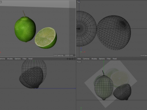 lemon lime green Modello 3D
