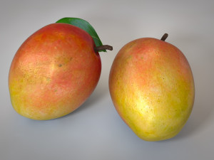mango fruit 3D Model