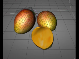 mango meyvesi 3D Model
