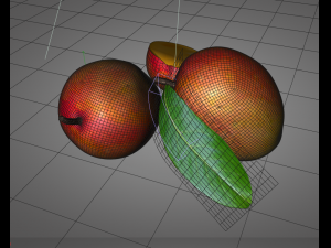 mango fruit Modello 3D