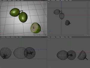 olive fruit 3D Модель