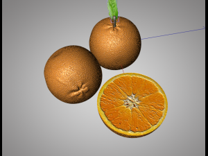orange fruit 3D Модель