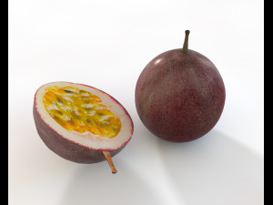 passion fruit Modello 3D