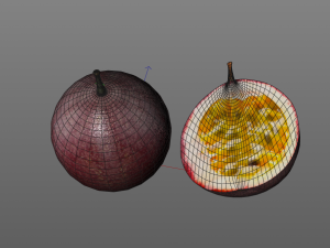 passion fruit Modello 3D