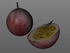 passion fruit Modello 3D