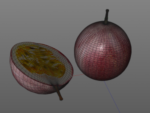 passion fruit Modello 3D