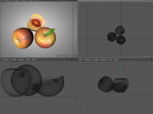 peach fruit 3D Model