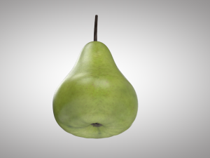 pear green fruit 3D Model