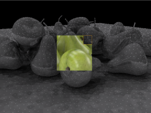 pear green fruit 3D Model