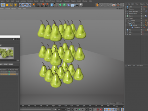 pear green fruit 3D Model