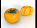 Persimmon Fruit 3D-Modell