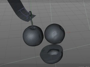 плоды сливы 3D Модель