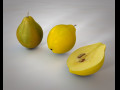 Quince Fruit 3D-Modell