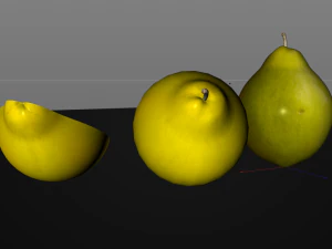 quince fruit 3D Model