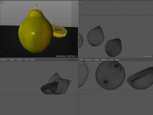 quince fruit 3D 模型