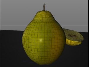 quince fruit 3D 模型