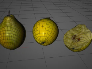 quince fruit 3D Model