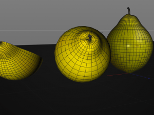 quince fruit 3D 模型