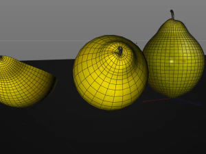 quince fruit 3D Model