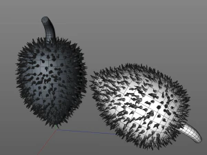 soursop fruit 3D Model