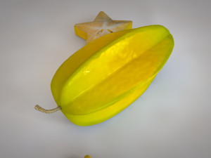 star fruit carambola 3D Model