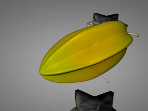 star fruit carambola 3D Model