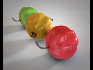 surinam cherry fruit 3D Model