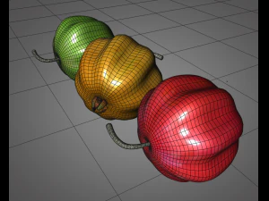 surinam cherry fruit 3D Model