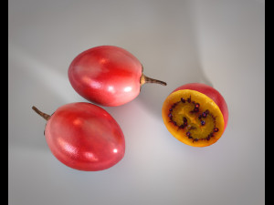 tamarillo fruit Modelo 3D