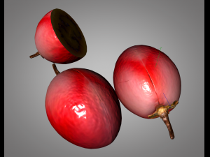 tamarillo fruit 3D Модель