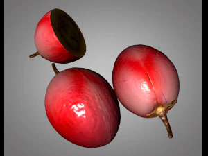 tamarillo fruit 3D Model