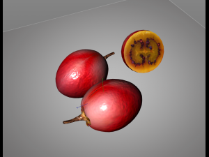 tamarillo fruit 3D Модель