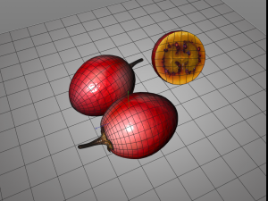tamarillo fruit 3D Модель