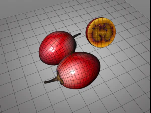 tamarillo fruit 3D Model