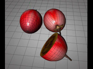 tamarillo fruit 3D Model