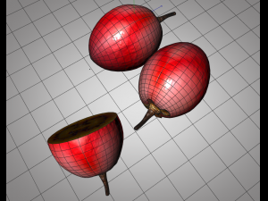 tamarillo fruit 3D Модель