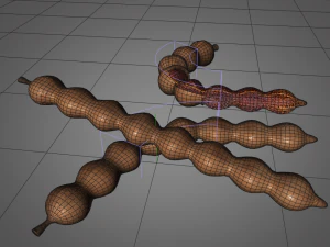 плоди тамаринда 3D Модель