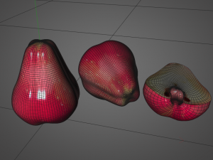 water apple fruit 3D 모델